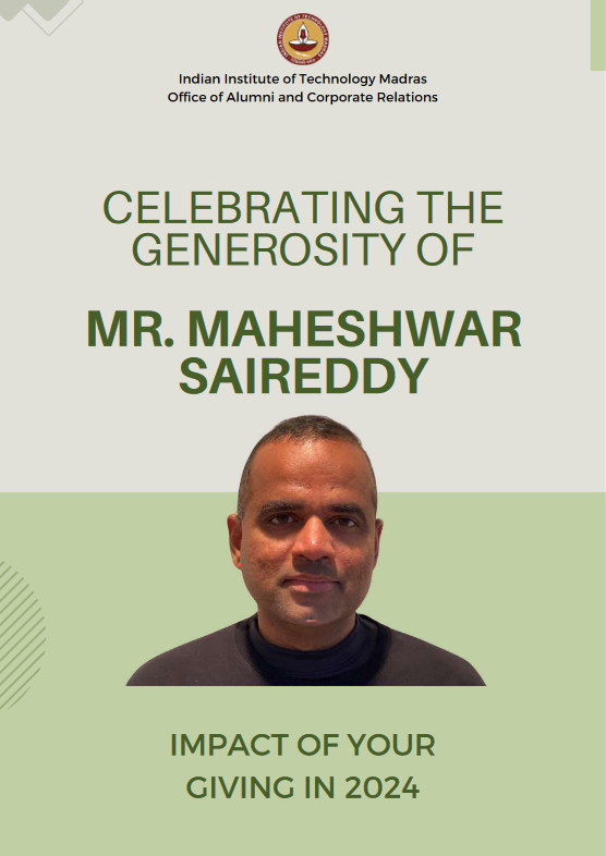 Mr. Maheshwar Saireddy